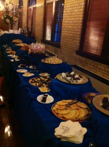 Dessert Buffet at St. Francis Hall